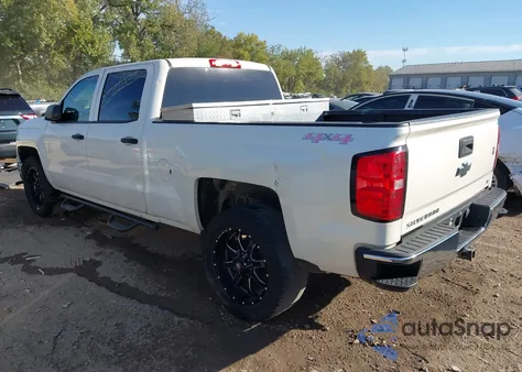 2014 Chevrolet Silverado 1500 1Lt из США, поврежденный, VIN 3GCUKREC9EG282645